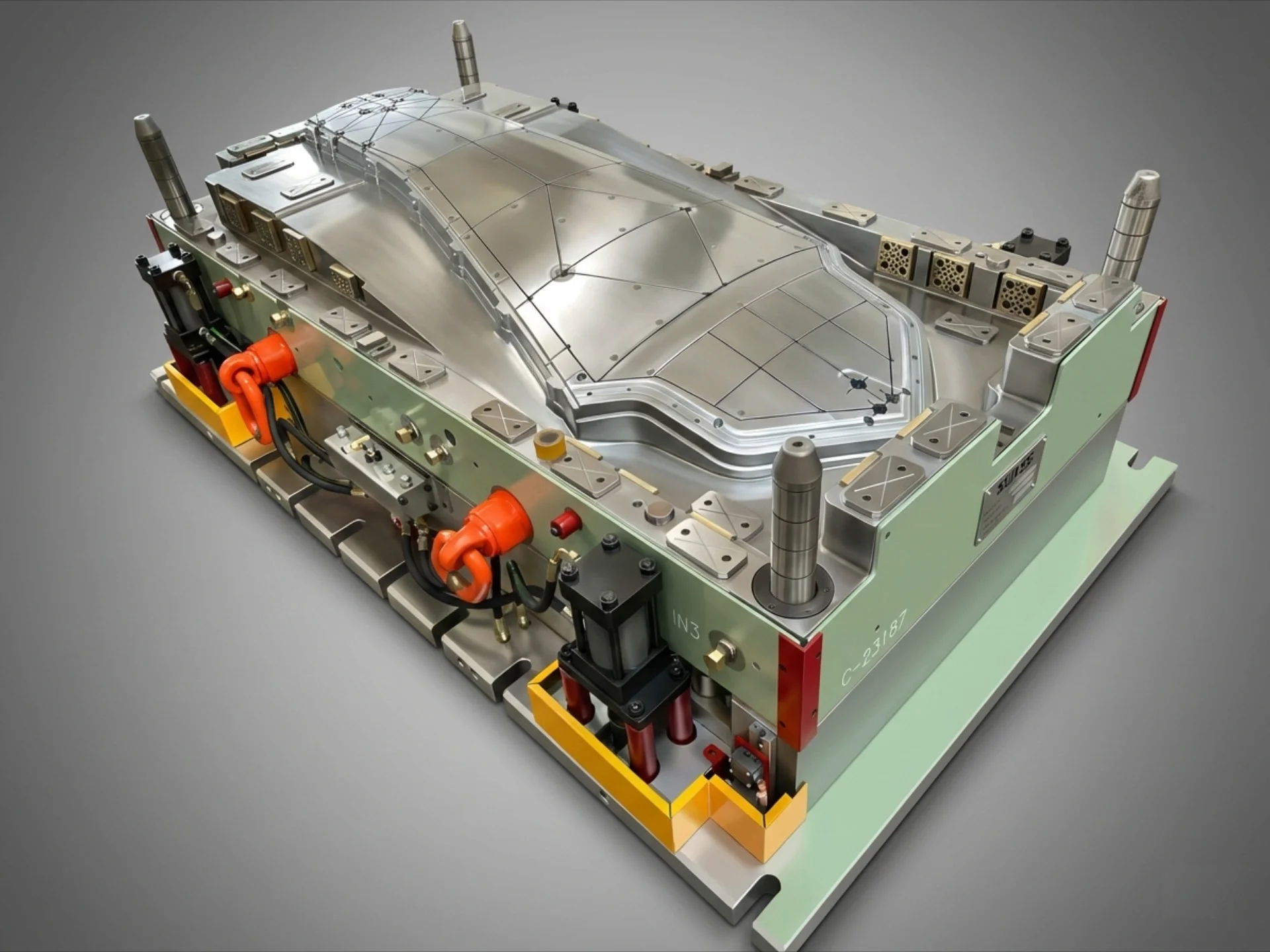 Tractor Engine Hood